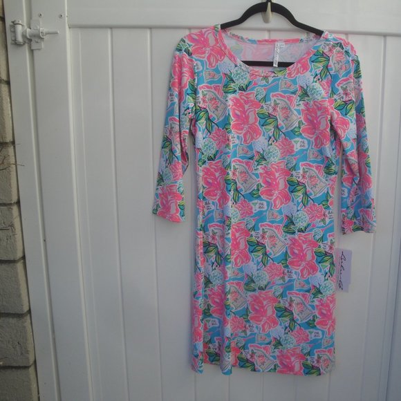 Lulu-B Colorful Comfy Clothing UPF 50+ Protection Dress XS - Picture 1 of 5